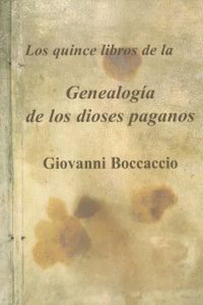 cubierta Los quince libros de la Genealogia de los dioses paganos