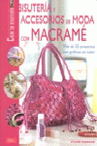 cubierta Bisuteria y accesorios de moda con macrame
