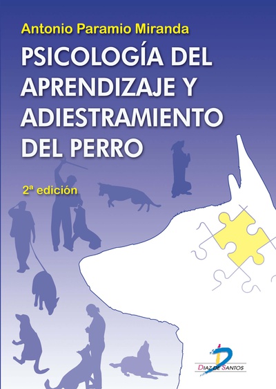 cubierta Psicología del aprendizaje y adiestramiento del perro