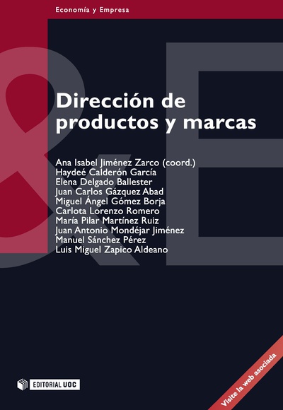 cubierta Dirección de productos y marcas