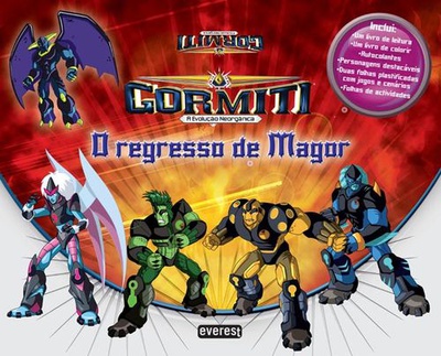 cubierta Gormiti: a evoluÇÃo neorgÂnica: o regresso de magor: mala de actividades