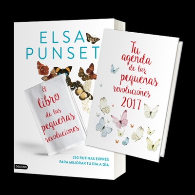 cubierta PACK EL LIBRO DE LAS PEQUEÑAS REVOLUCIONES +agenda 2017
