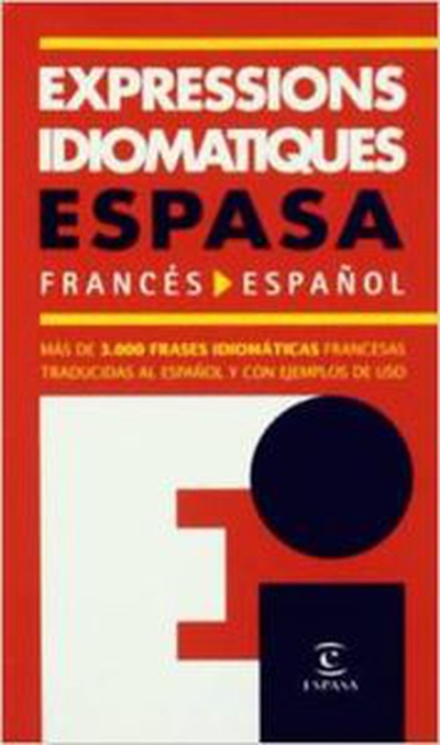 cubierta Expressions idiomatiques francais-espagnol