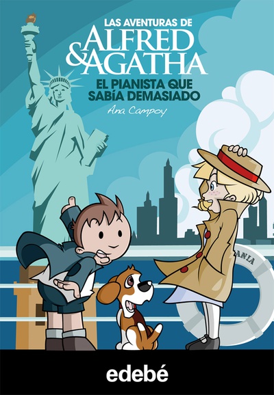 cubierta Las aventuras de Alfred y Agatha 4: El pianista que sabía demasiado