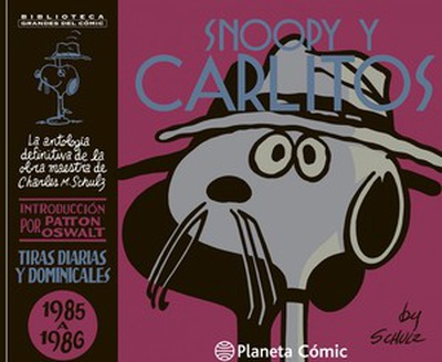 cubierta Snoopy y Carlitos 1985 -1986 Nº18/25