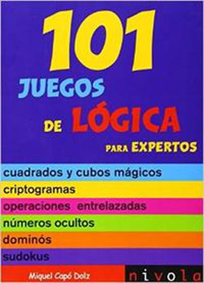 cubierta 101 juegos de lógica para expertos