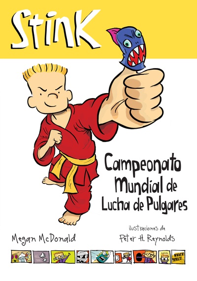 cubierta Stink. Campeonato mundial de lucha de pulgares