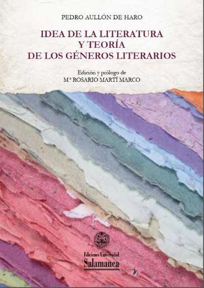 cubierta Idea de la literatura y teorÌa de los gÈneros literarios