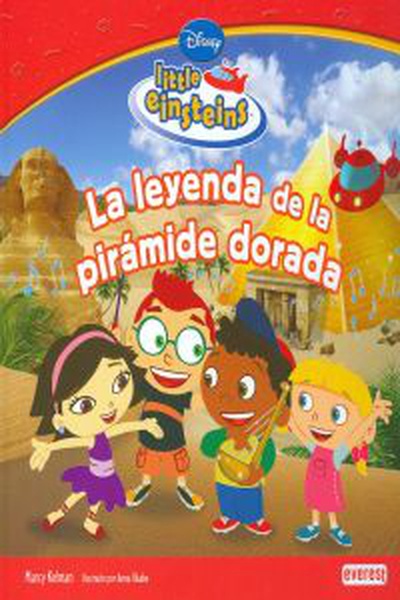 cubierta Little einsteins. la leyenda de la piramide dorada