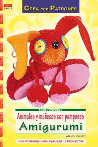 cubierta Serie Pompones nº 6. Animales y muñecos con pompones Amigurumi