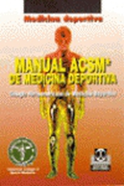 cubierta Manual ACSM de medicina deportiva