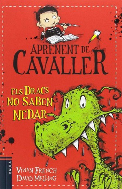 cubierta Els dracs no saben nedar aprenent de cavaller 1