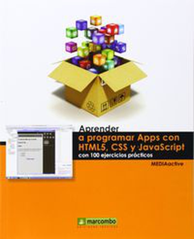 cubierta Aprender a programar apps con html5, css y javascript con 100 ejercicios practicos