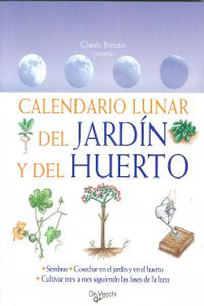 cubierta Calendario lunar del jardín y del huerto