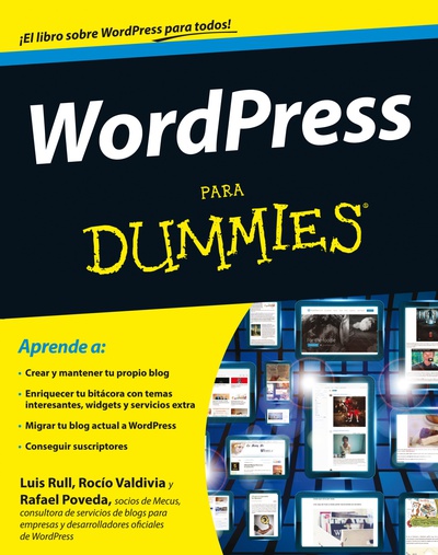 cubierta WordPress para Dummies