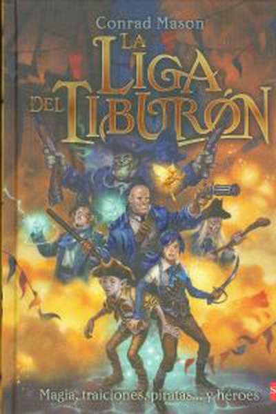 cubierta La liga del tiburon