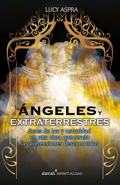 cubierta Ángeles y extraterrestres