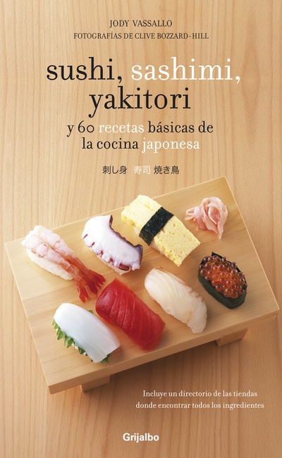 cubierta Sushi, sashimi, yakitori