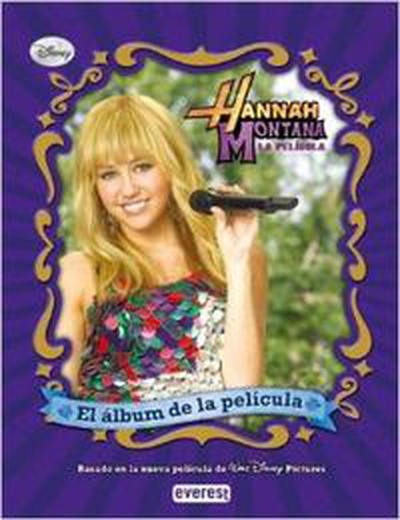 cubierta Hannah Montana La Película. El Album de la Película