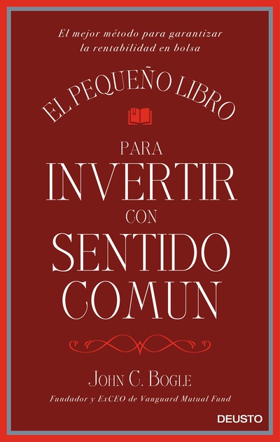 cubierta El pequeño libro para invertir con sentido común